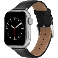 Daniel Wellington DW Strap Smartwatch Leather 18mm Silver